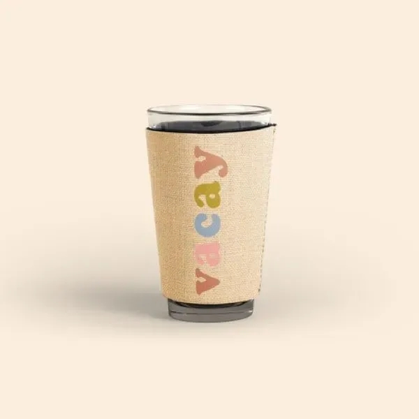 This simple tapered neoprene sleeve fits our standard 16oz. Pint Glass.... from ASI 74710 Numo