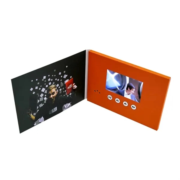 4.5 inch LCD A6 size video brochure plus full color CMYK... from ASI 37218 Athena Promo (tm)