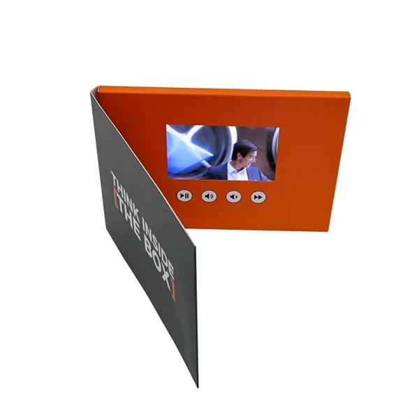 4.5 inch LCD A6 size video brochure plus full color CMYK... from ASI 37218 Athena Promo (tm)