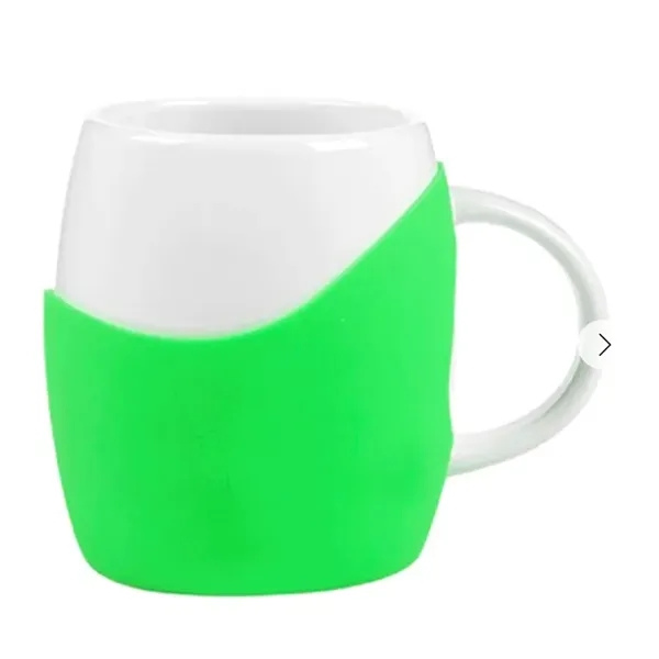 Ceramic Mug with Silicone Wrap... from ASI 89971 Stuff A Mug