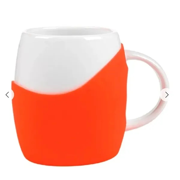 Ceramic Mug with Silicone Wrap... from ASI 89971 Stuff A Mug