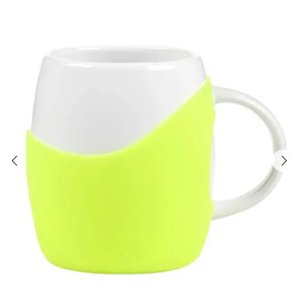 Ceramic Mug with Silicone Wrap... from ASI 89971 Stuff A Mug