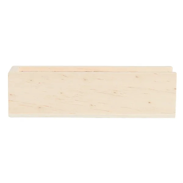 Five-piece wooden dice set in a wood storage box with sliding... from ASI 34415 Alpi International LTD