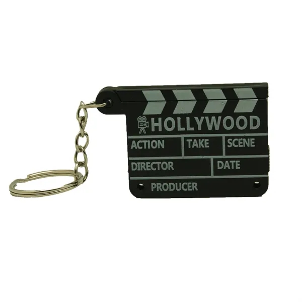 Hollywood style clapboard keychain with split ring keychain.... from ASI 34415 Alpi International LTD