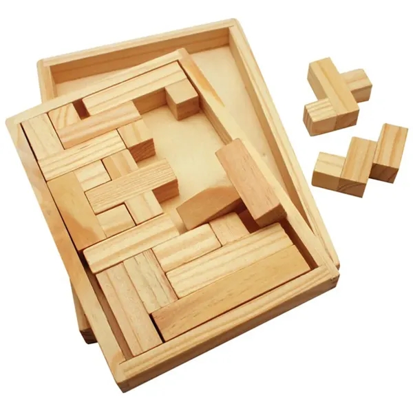 4" x 6" wooden shapes puzzle.... from ASI 34415 Alpi International LTD