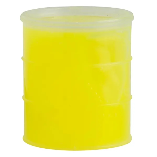 Anti-stress putty in a oil barrel container.... from ASI 34415 Alpi International LTD