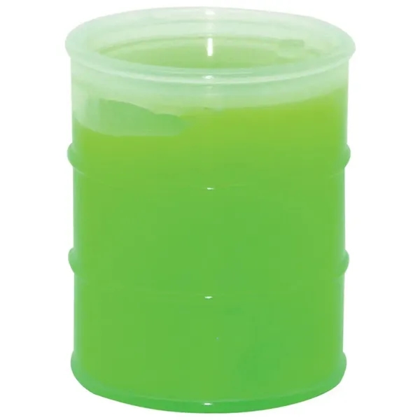 Anti-stress putty in a oil barrel container.... from ASI 34415 Alpi International LTD