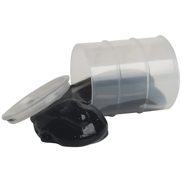 Anti-stress putty in a oil barrel container.... from ASI 34415 Alpi International LTD