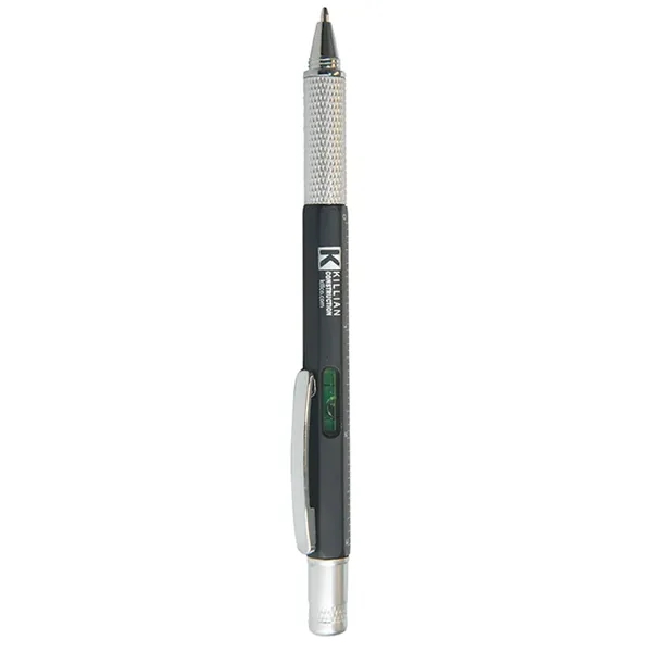 Multi-tool pen with two rulers, level and mini screwdriver.... from ASI 34415 Alpi International LTD