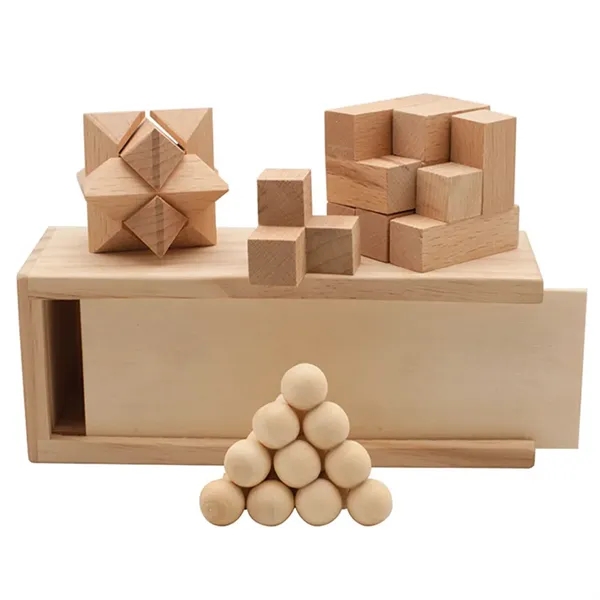 3-in-1 wooden puzzle boxed set.... from ASI 34415 Alpi International LTD