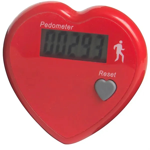 Heart shaped pedometer.... from ASI 34415 Alpi International LTD