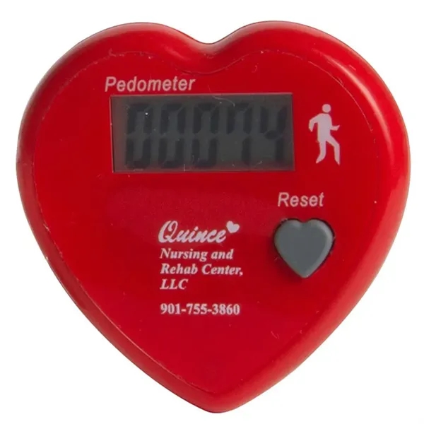 Heart shaped pedometer.... from ASI 34415 Alpi International LTD