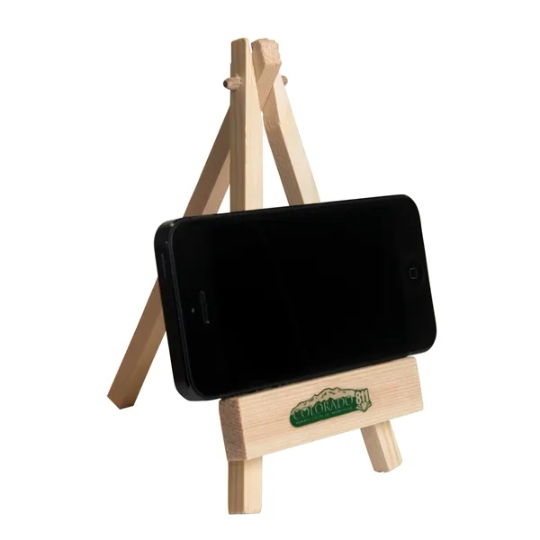Wooden easel shaped phone holder.... from ASI 34415 Alpi International LTD