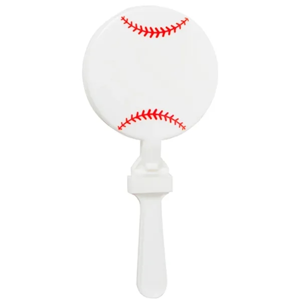 Baseball themed hand clapper/noisemaker.... from ASI 34415 Alpi International LTD