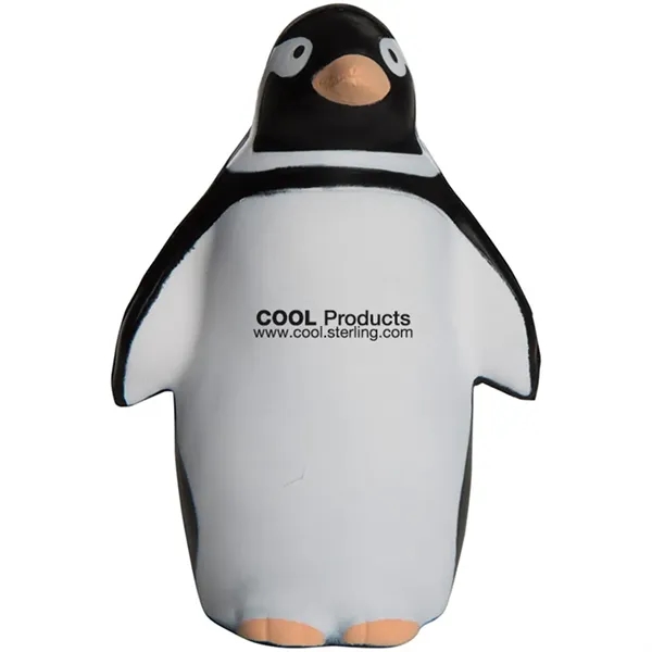 2.5" x 4" chinstrap penguin shaped stress reliever.... from ASI 34415 Alpi International LTD