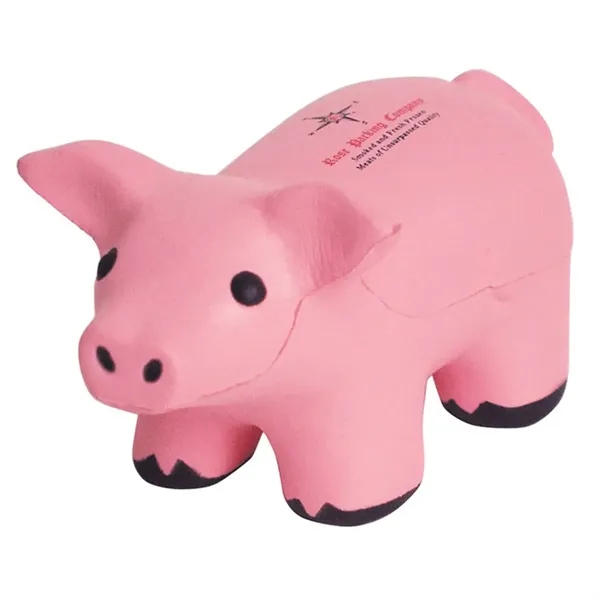 4.75" x 2.5" pig shaped stress reliever made of polyurethane foam.... from ASI 34415 Alpi International LTD