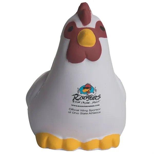 Chicken shaped stress reliever made of polyurethane foam.... from ASI 34415 Alpi International LTD