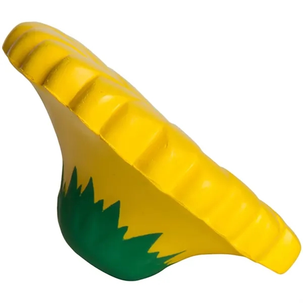 3.5" x 3.5" yellow daisy stress reliever made of polyurethane foam.... from ASI 34415 Alpi International LTD