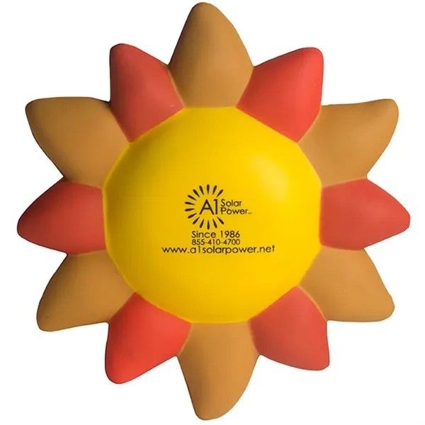 4.5" x 4.5" sunshine shaped stress reliever.... from ASI 34415 Alpi International LTD