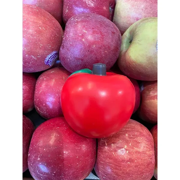 2.75" x 2.75" apple shaped stress relievers, offered in three colors.... from ASI 34415 Alpi International LTD