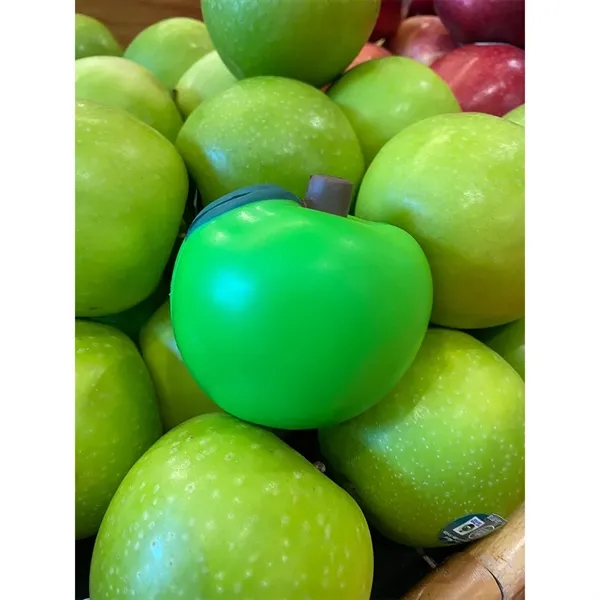 2.75" x 2.75" apple shaped stress relievers, offered in three colors.... from ASI 34415 Alpi International LTD