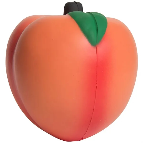 2.5" x 2.5" peach shaped stress reliever.... from ASI 34415 Alpi International LTD