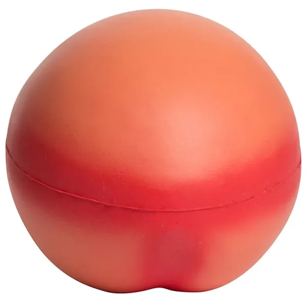 2.5" x 2.5" peach shaped stress reliever.... from ASI 34415 Alpi International LTD