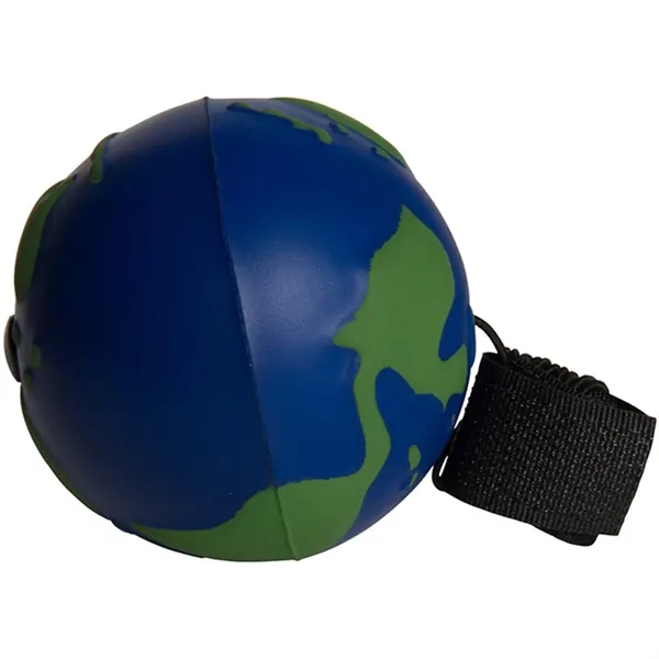 Earth shaped stress ball with bungie cord.... from ASI 34415 Alpi International LTD