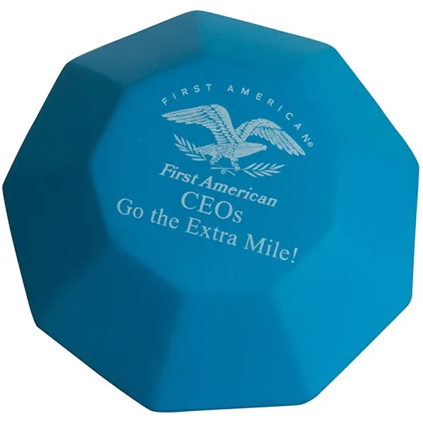 3.5" x 2.75" blue gemstone stress reliever.... from ASI 34415 Alpi International LTD