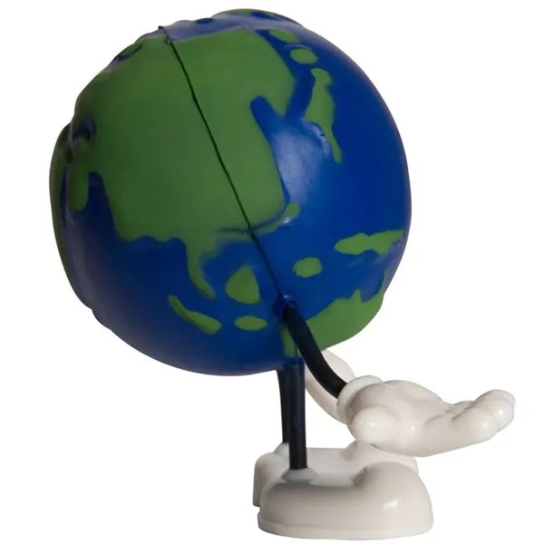 Earth shaped stress reliever with bendable arms and legs.... from ASI 34415 Alpi International LTD