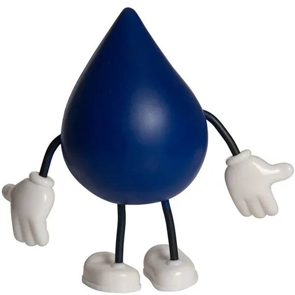 Stress reliever in the shape of a blue water droplet.... from ASI 34415 Alpi International LTD