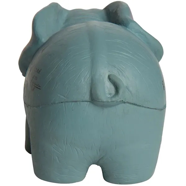 4.5" x 2.25" elephant shaped stress reliever.... from ASI 34415 Alpi International LTD