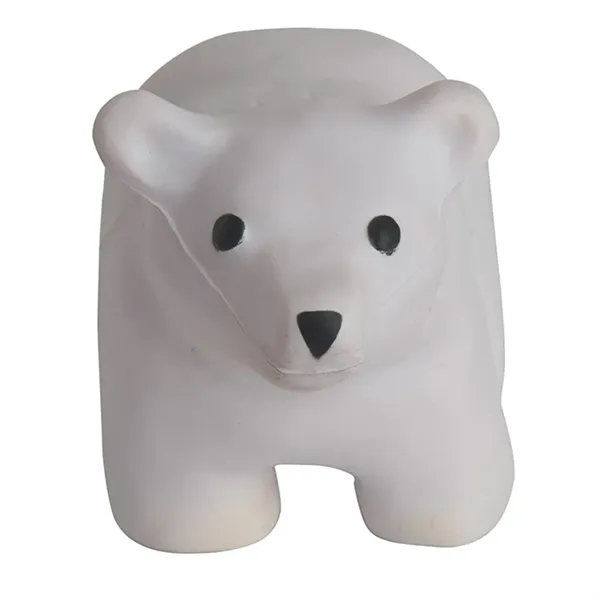 5" x 2.75" polar bear shaped stress reliever.... from ASI 34415 Alpi International LTD
