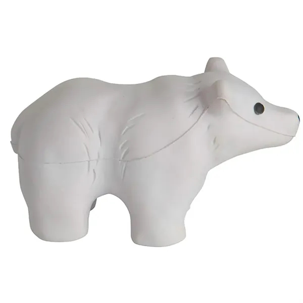 5" x 2.75" polar bear shaped stress reliever.... from ASI 34415 Alpi International LTD