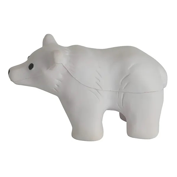 5" x 2.75" polar bear shaped stress reliever.... from ASI 34415 Alpi International LTD