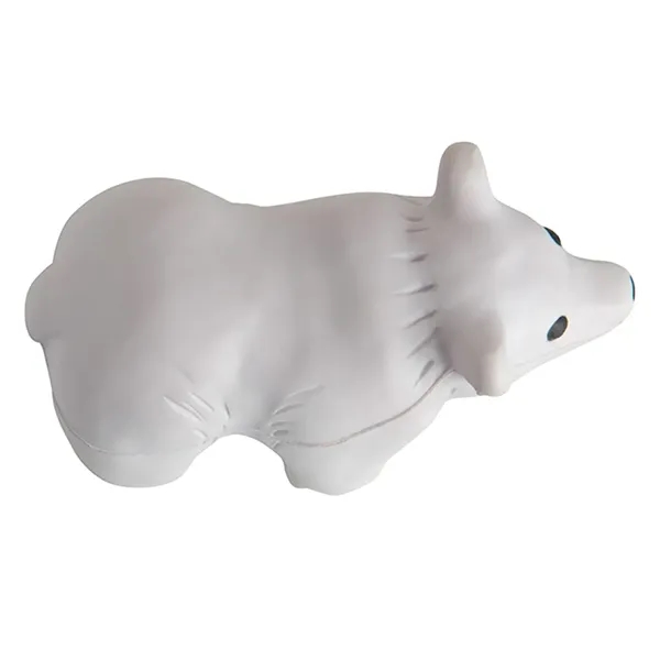 5" x 2.75" polar bear shaped stress reliever.... from ASI 34415 Alpi International LTD