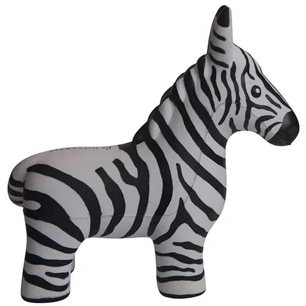 4.75" x 2" zebra shaped stress reliever.... from ASI 34415 Alpi International LTD