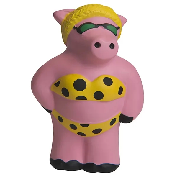 Beach pig shaped stress reliever.... from ASI 34415 Alpi International LTD