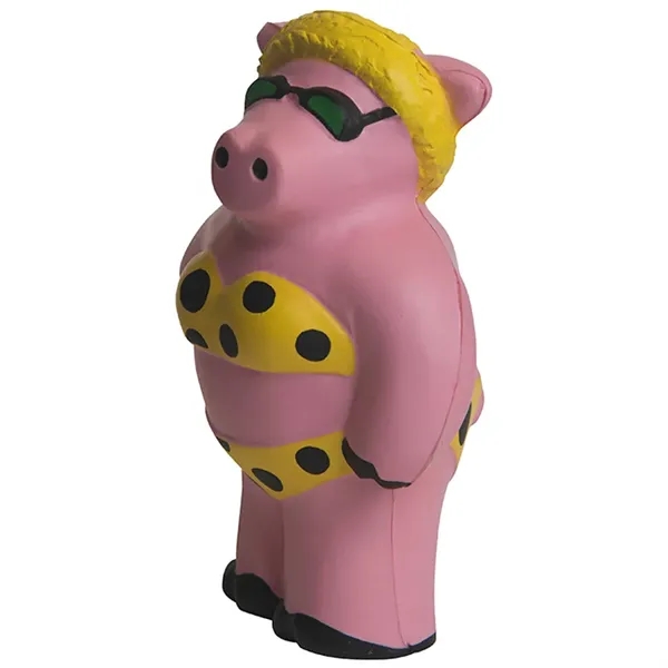Beach pig shaped stress reliever.... from ASI 34415 Alpi International LTD