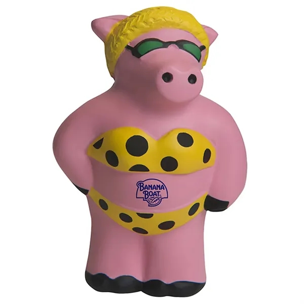 Beach pig shaped stress reliever.... from ASI 34415 Alpi International LTD