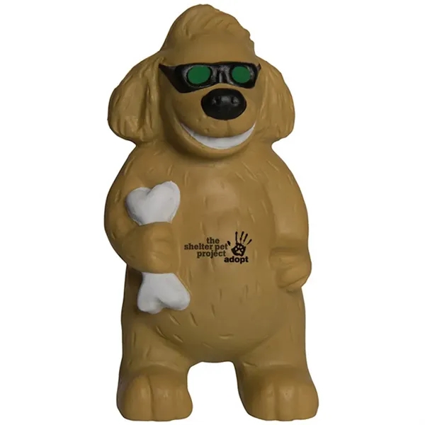 2.25" x 4.75" lucky dog shaped stress reliever.... from ASI 34415 Alpi International LTD