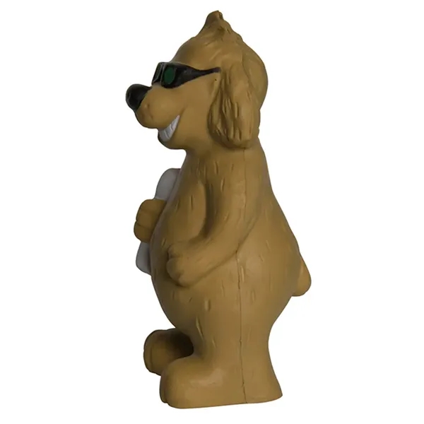 2.25" x 4.75" lucky dog shaped stress reliever.... from ASI 34415 Alpi International LTD