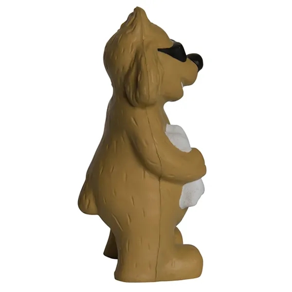 2.25" x 4.75" lucky dog shaped stress reliever.... from ASI 34415 Alpi International LTD