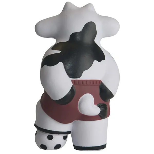 Soccer playing cow stress reliever.... from ASI 34415 Alpi International LTD