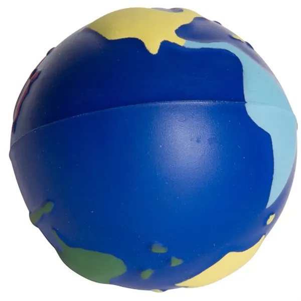 Multi-colored, Earth-shaped stress ball.... from ASI 34415 Alpi International LTD