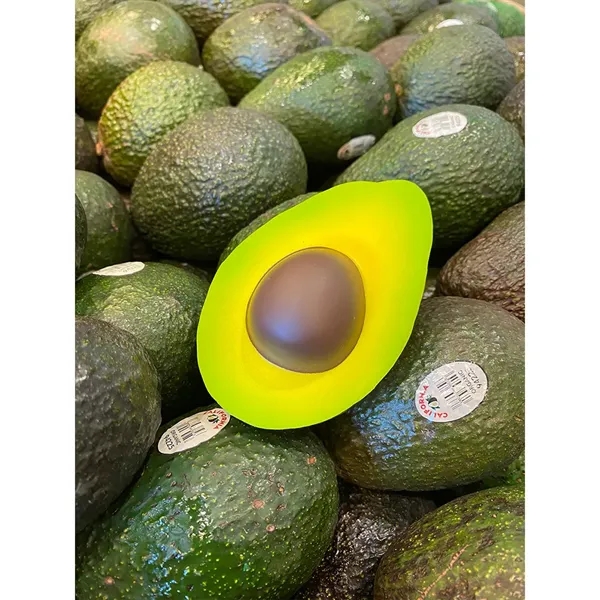 3.75" x 2.5" avocado shaped stress reliever.... from ASI 34415 Alpi International LTD