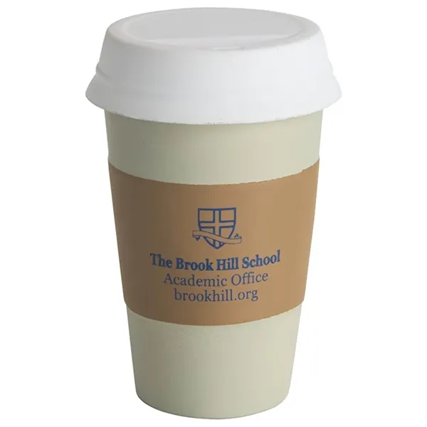 Take-out coffee cup shaped stress reliever.... from ASI 34415 Alpi International LTD
