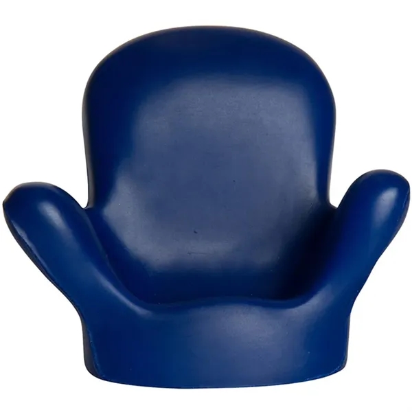 Blue chair shaped stress reliever made.... from ASI 34415 Alpi International LTD