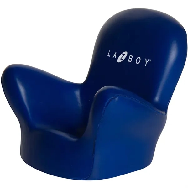 Blue chair shaped stress reliever made.... from ASI 34415 Alpi International LTD