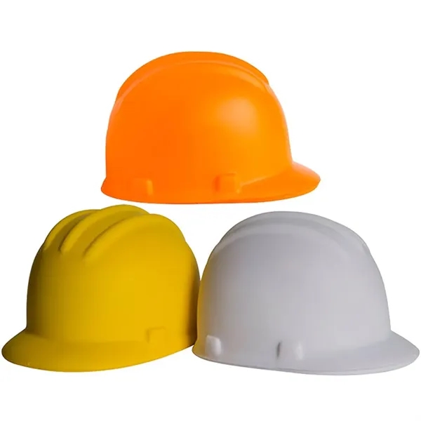 3,25" x 2.25" hard hat/construction hat shaped stress reliever.... from ASI 34415 Alpi International LTD